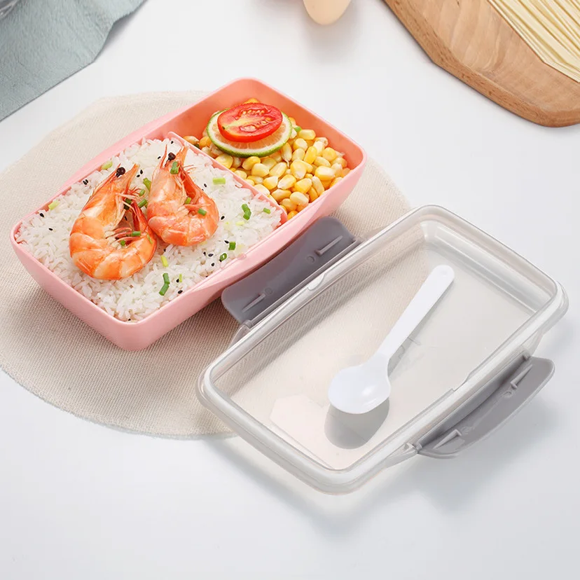 Ланч бокс детский bento контейнеры коробка для хранения фруктов и овощей бенто