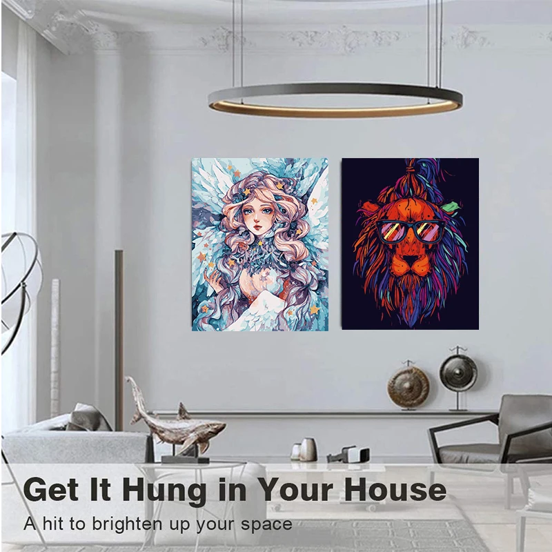 Красота масляная роспись по номерам для взрослых детей подарок девочка Сделай