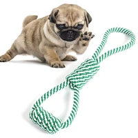 1 pcs dog bite rope toys interactive bite proof pet teething toy pet puppy durable cotton chew knot toy funny pets dogs supplies