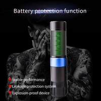2020 wireless charging permanent machine machine tattoo pen strong quiet battery 2000mah rca connection for tattoo liner shader