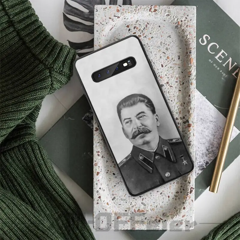Роскошный брендовый чехол TK ELEVENV с русским сталином СССР чехлы для samsung galaxy S8 S9 S10e