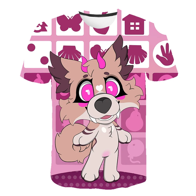 

Animal Crossing Game Boys Girls T-Shirt Funny Cute Zoon Graphic Kid Tops 4-16 Years Children Summer Tee 3D Cartoon Short Sleeve