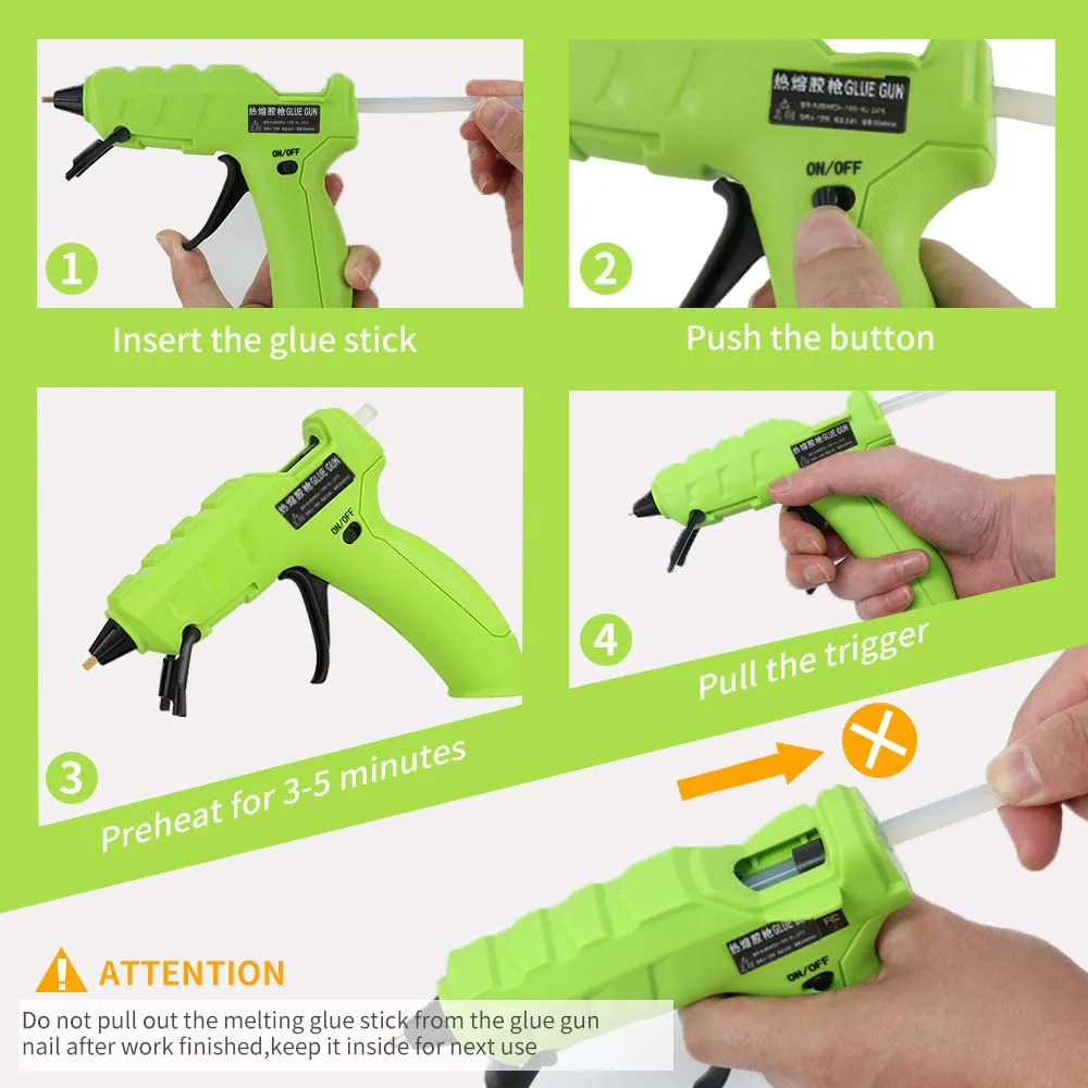 Пистолет клеевой беспроводной 3 7 в 25 Вт 2000 мАч | Инструменты