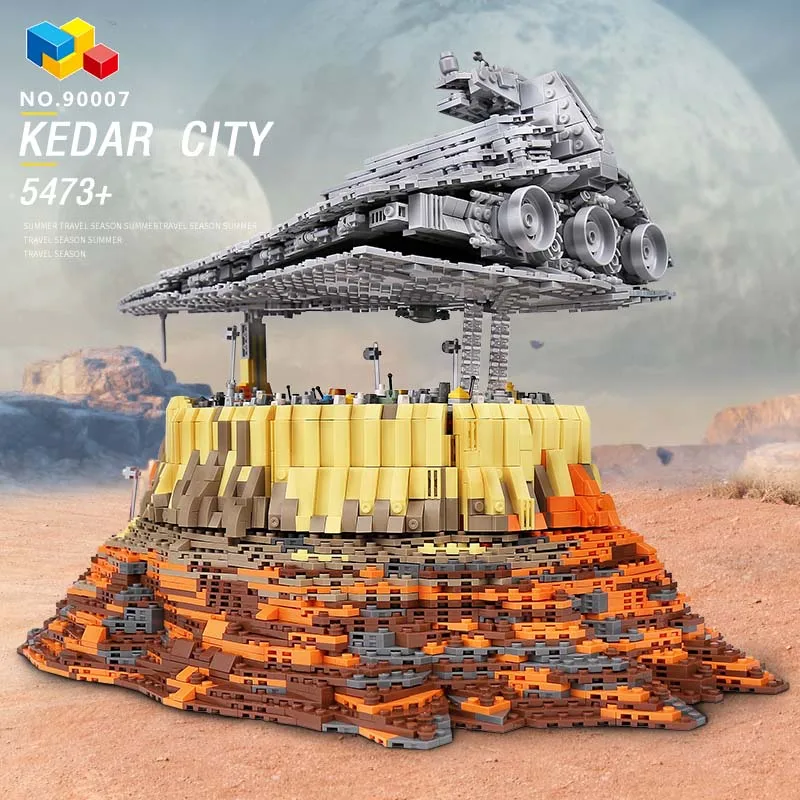 Конструктор Yeshin 05027 MOC Star Plan игрушки разрушитель круизный лайнер кирпичи Империя