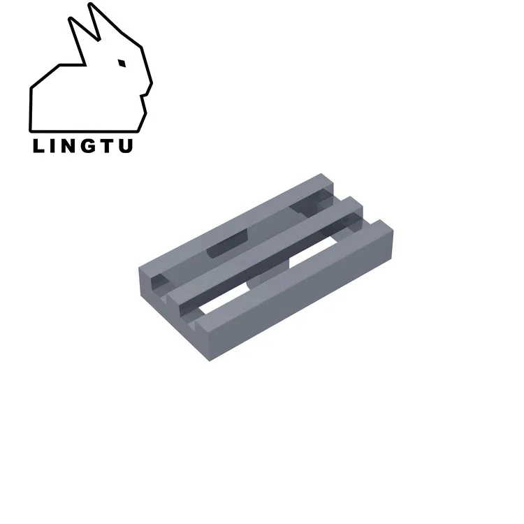 LINGTU строительный блок для бренда Fro Lego 2412 30244 1x2 пластин Развивающие детские