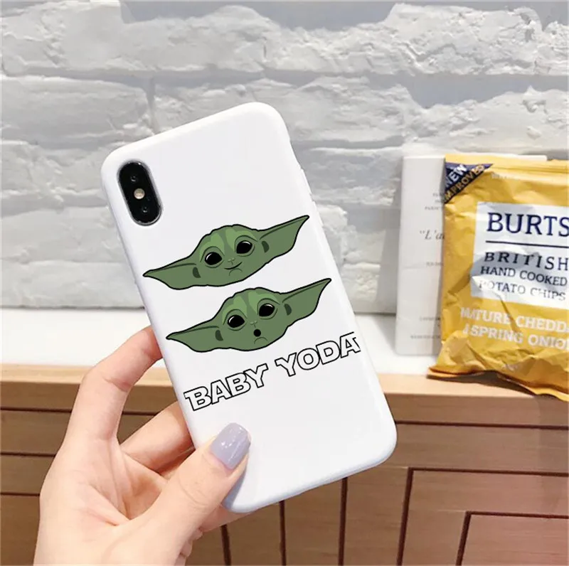 Милый ТВ мандалорский ребенок йода чехол для телефона для iPhone X 7 Plus чехол силиконовый чехол для iPhone 11 pro 6S 8 6 Plus XS Max чехол