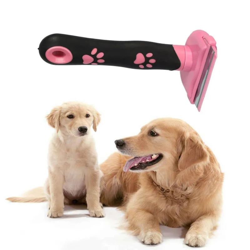 

Pet Hair Shedding Comb Loose Hair Removal Comb Pet Long Hair Combing To Prevent Knotting for Dogs Cats Pet Grooming Tool