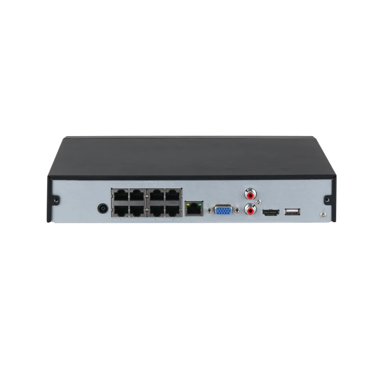 Сетевой видеорегистратор Dahua NVR PoE 4CH 8CH 4K NVR2104HS P I NVR2108HS 8P WizSense Видео Регистраторы