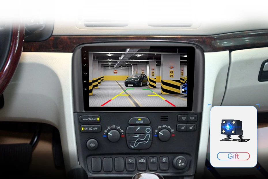 Junsun V1 pro 4G+ 64G CarPlay Android 9,0 DSP для Volvo S80 2004 2005 2006 автомобильный Радио Мультимедиа Видео плеер gps RDS 2 din dvd