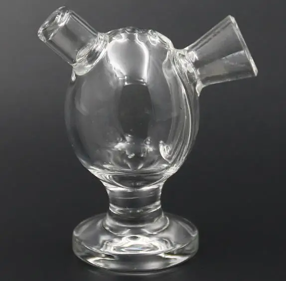 Мини череп стекло тупой пузырек курительный пузырь маленький водопровод кальян