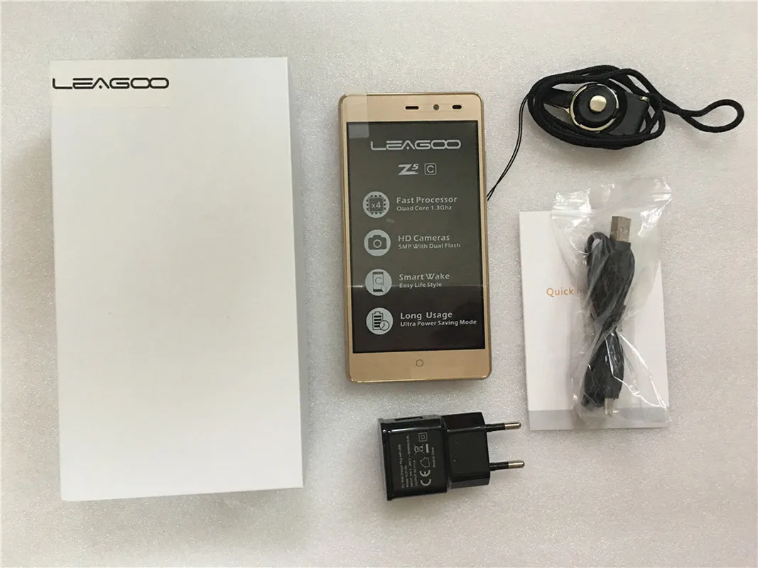 LEAGOO Z5C мобильный телефон 5 0 дюймов Android 6 SC7731c 4 ядра 1 ГБ Оперативная память 8