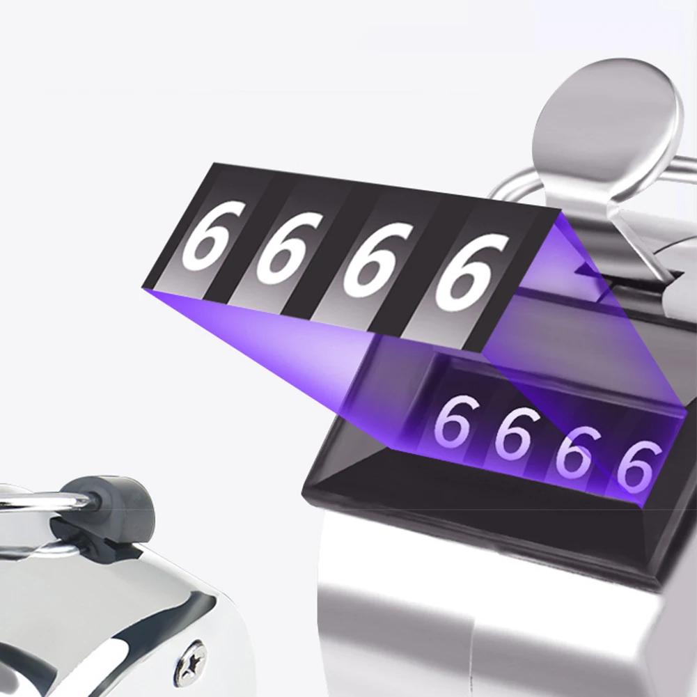 4 Цифровой Мини Счетчика Гольф кликер механическая ручная тренировка подсчет