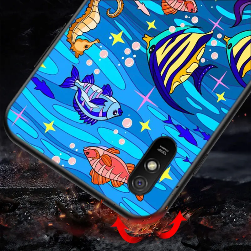 

Ocean Dolphin Whale Sea Turtle For Xiaomi Redmi K30S K30 K20 10X Pro Ultra 9 9I 9A 9C G0 8 8A 7 7A 6 6A 5 5A 4X S2 Phone Case