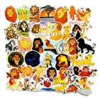 50 шт., водостойкие наклейки из мультфильма Король Лев