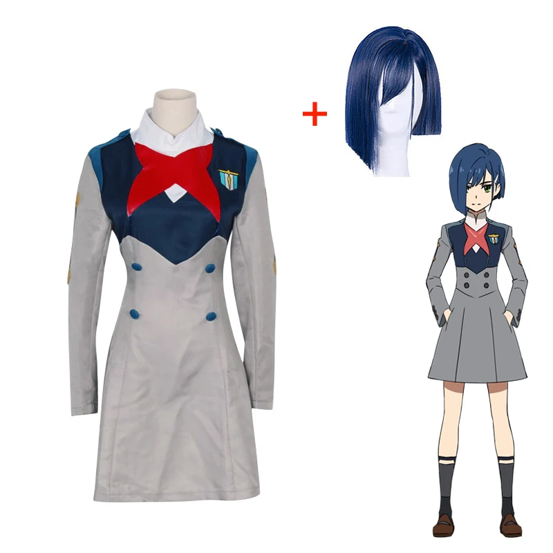Новый костюм для косплея аниме любимый в Фране Хиро ICHIGO Zero Two MIKU KOKORO школьная