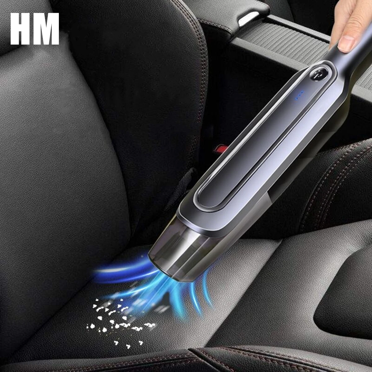 

HM Car Vacuum Cleaner 8000Pa Wet dry Wireless Handheld For Desktop Home Car Interior Cleaning Mini Portable Auto Vaccum Cleaner