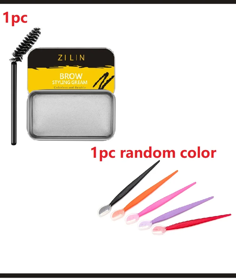 

1pc New Professional Feathery Brows Makeup Gel Waterproof Sweat Proof Long-lasting Soap Brows Kit Eyebrow Lady Cosmetics TSLM2