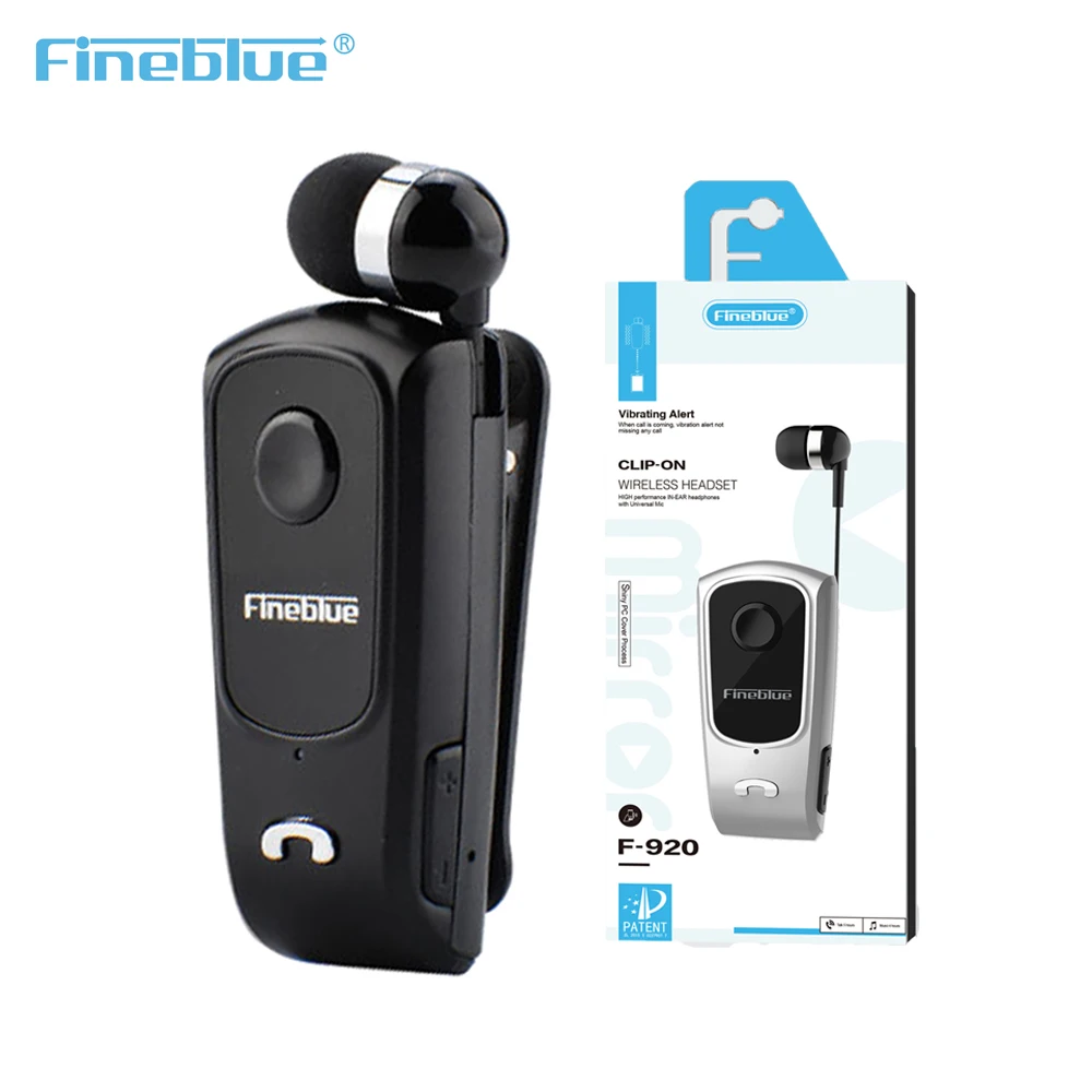 Беспроводные наушники Fineblue F2 Pro Bluetooth 5 0 выдвижная портативная гарнитура F920 с