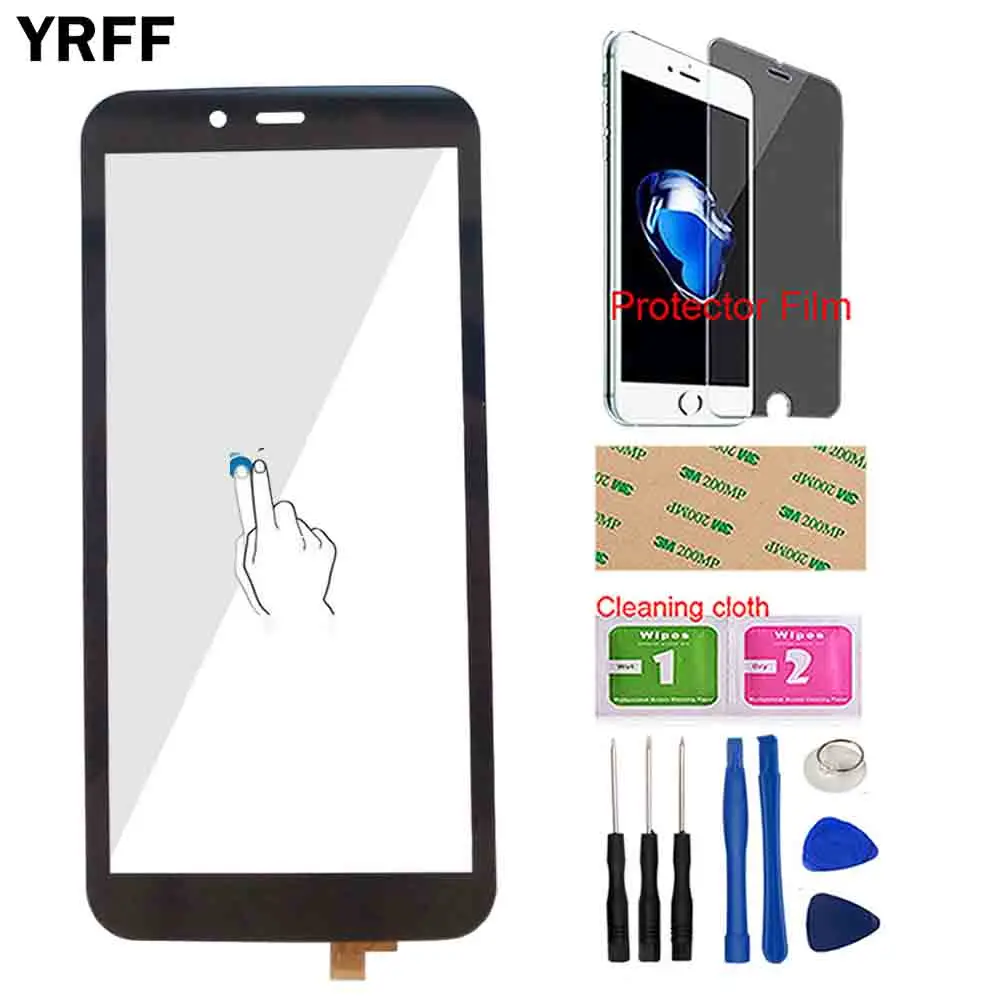 

Touch Screen Panel For Blackview BV5500 Pro Touch Screen Front Glass Digitizer Panel Lens Sensor BV 5500 5.5 inch Tools