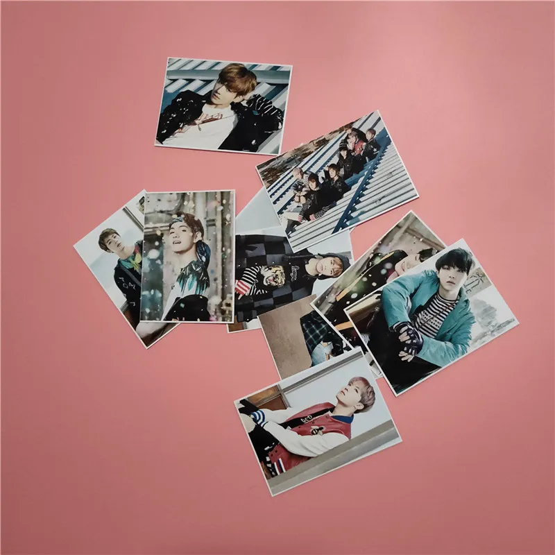 16Pcs/Set Kpop Bangtan Boys Photo Card 2ND SPECIAL ALBUM YOU NEVER WALK ALONE Autograph Photocard for Fans Collection | Канцтовары для