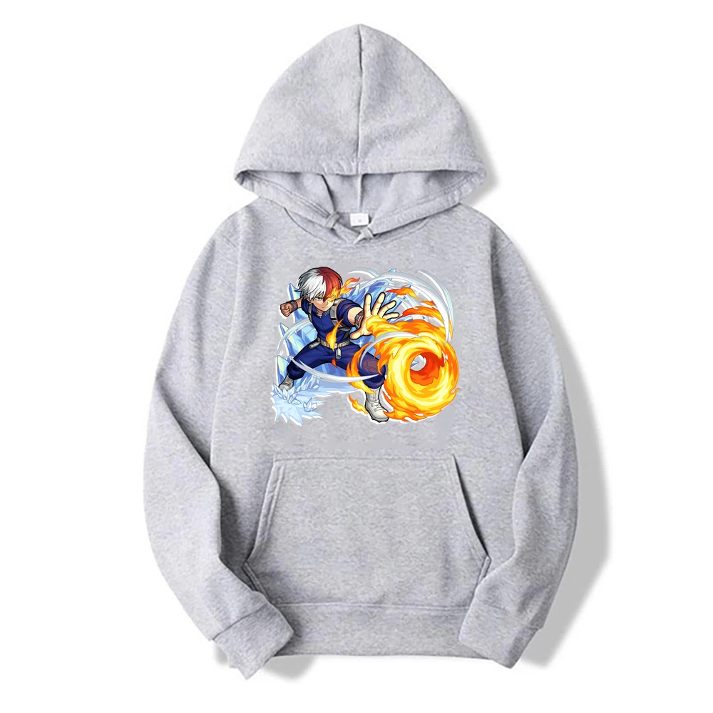 

Новая Толстовка Todoroki Eyeskugou с принтом Harajuku, модная повседневная одежда