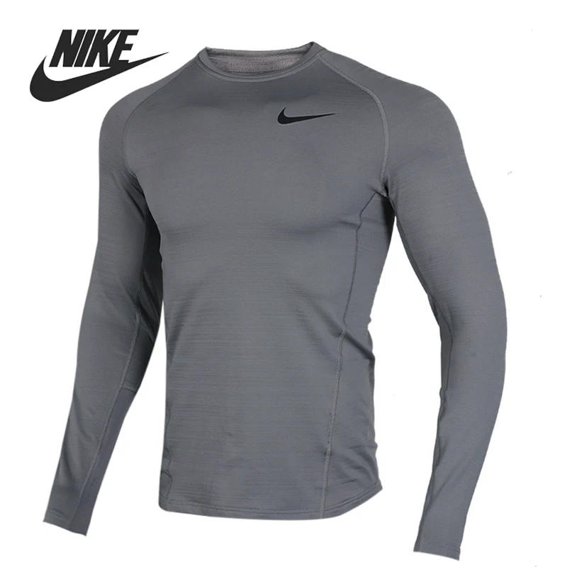 Мужская футболка NIKE AS M NP THRMA TOP LS оригинальная спортивная одежда с длинным рукавом
