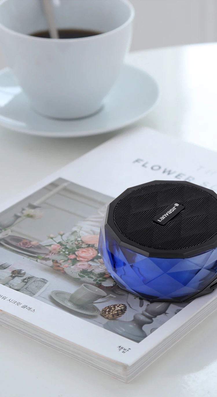 Lanyasir S6 Bluetooth динамик мини беспроводной громкий динамик трещина светодиодный TF USB Сабвуфер bluetooth динамик s 3D стерео музыка объемный