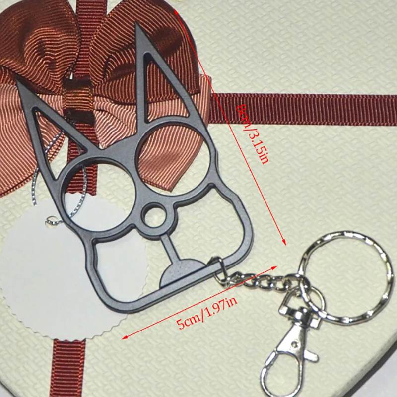 

Portable Cute Cat Opener Screwdriver Keychain Multifunction Outdoor Gadgets