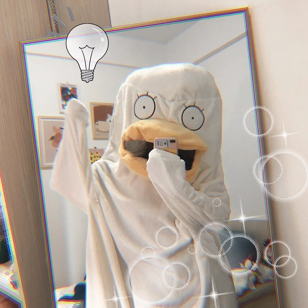 Pijama de franela con dibujos animados del pato Elizabeth, saco de dormir, manta divertida con capucha de pato, disfraz de fiesta de cumplea&ntilde;os y Halloween-2