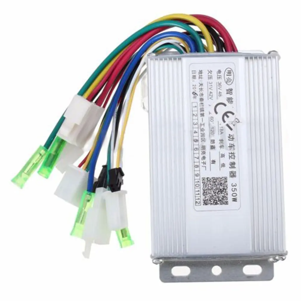 

36V/48W 350W Waterproof Design Brush Speed Motor Controller for Electric Scooter Bicycle E-Bike Tricycle Controller