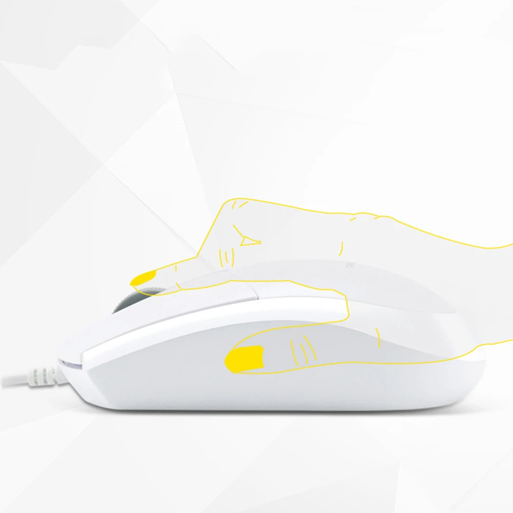 2500 точекдюйм usb проводная мышь