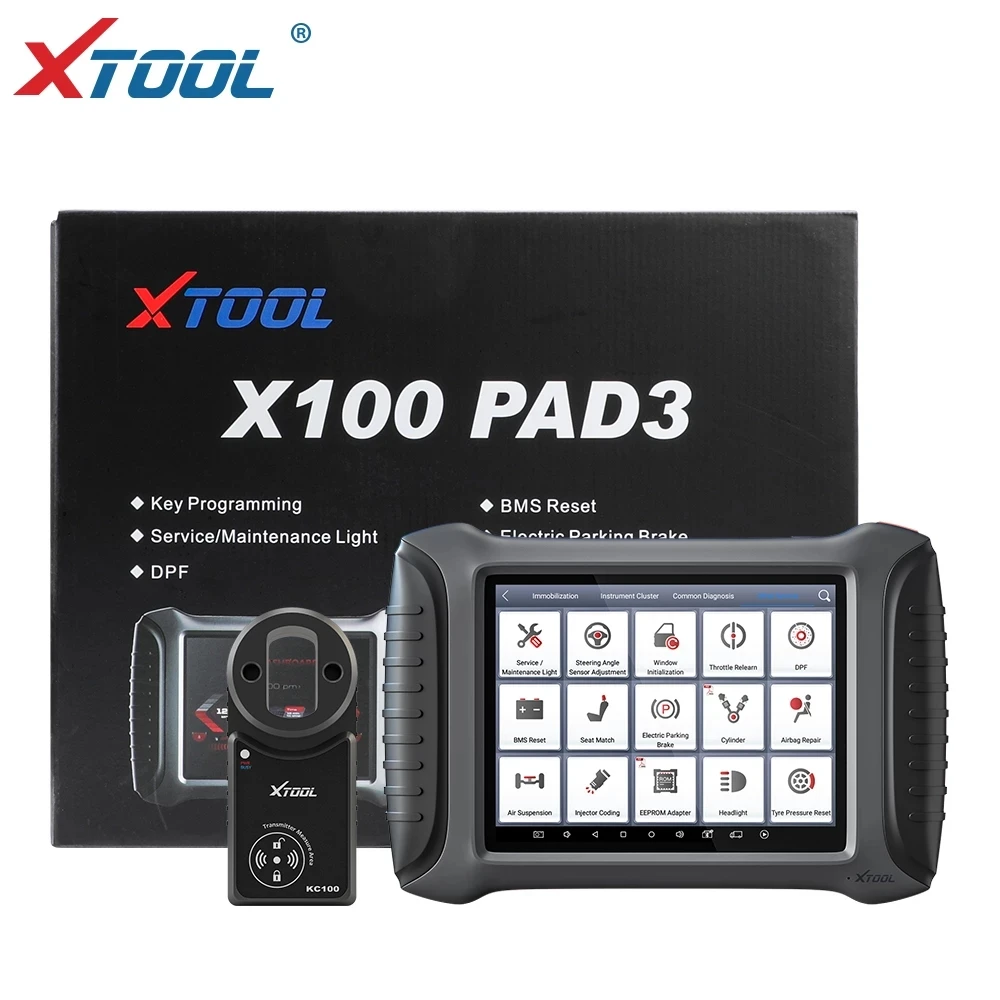 Автомобильный диагностический инструмент XTOOL X100 PAD3 OBD2 сканер obd2 программатор