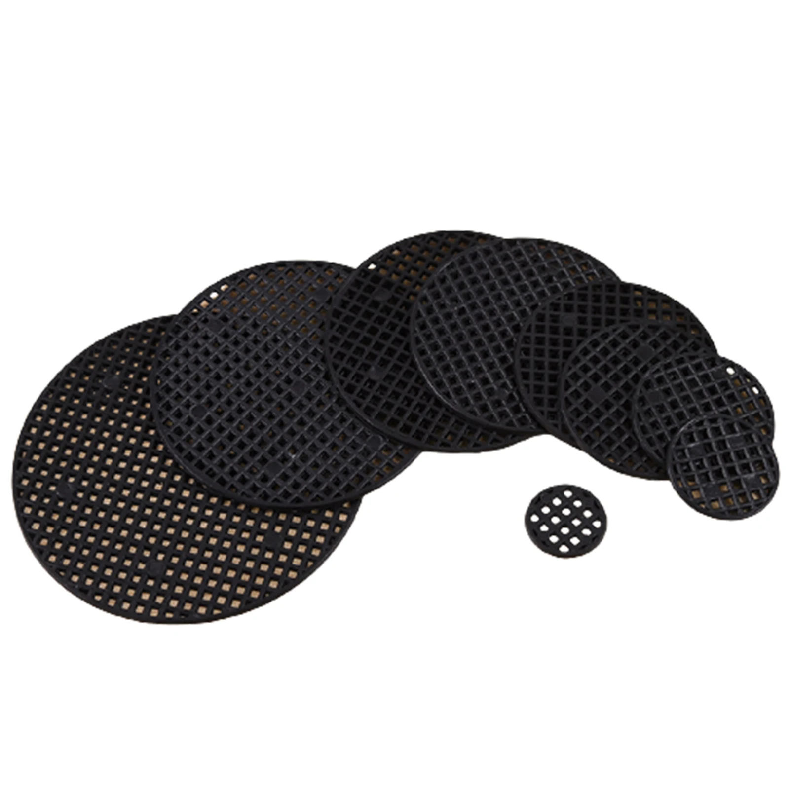 Сетчатая подкладка для цветочного горшка черная дышащая сетка сетчатый коврик