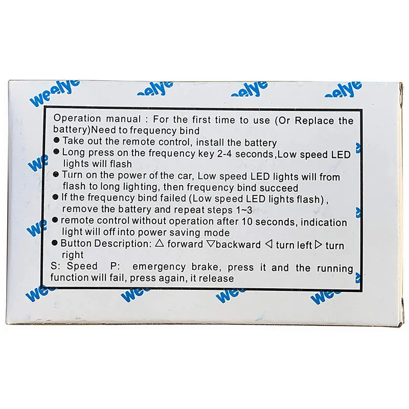 Weelye RX18 12V Детский электромобиль с пультом управления Bluetooth 2.4G и приемником для замены деталей электромобиля Детей.