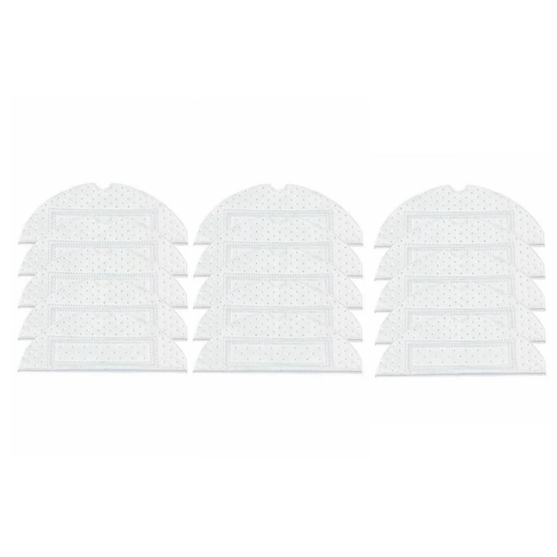 

15PCS Suitable for Roborock Xiaomi Floor Sweeping Robot Accessories T7S / T7S Plus / S7 Disposable Rag Vibration Mop
