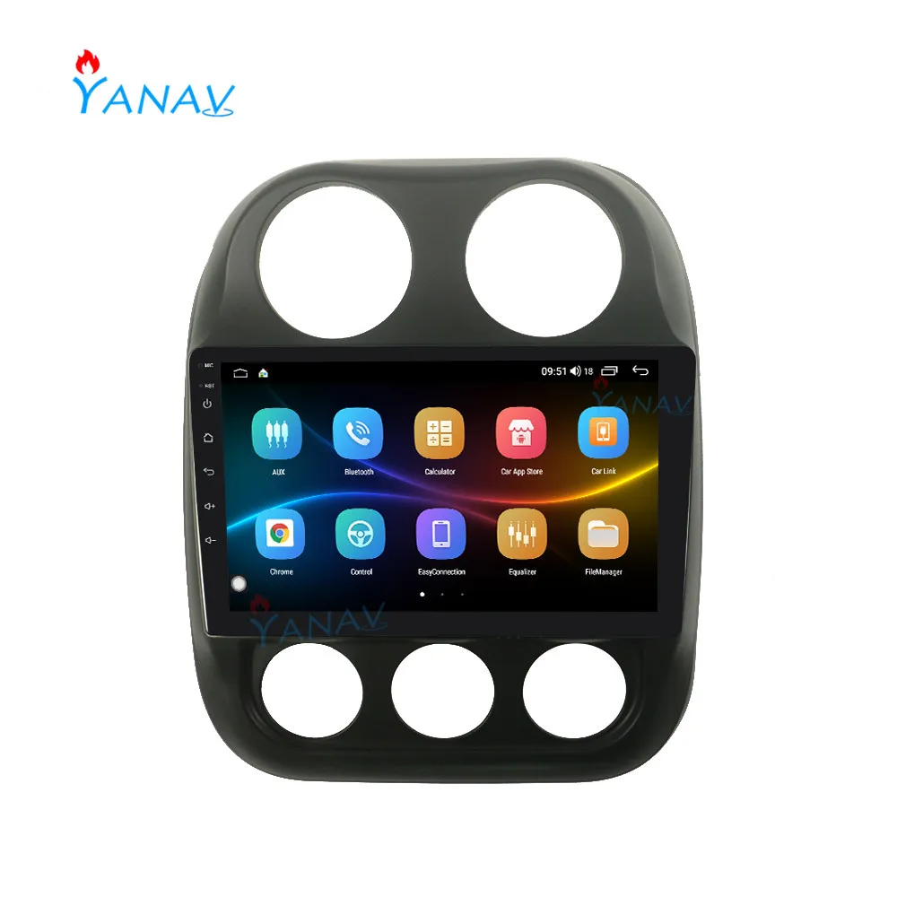 

Автомагнитола 2DIN Android 10 для Jeep Compass 2010-2016 6 + 128 ГБ, головное устройство, HD стереоприемник, магнитофон, Автомобильный мультимедийный GPS-навигато...