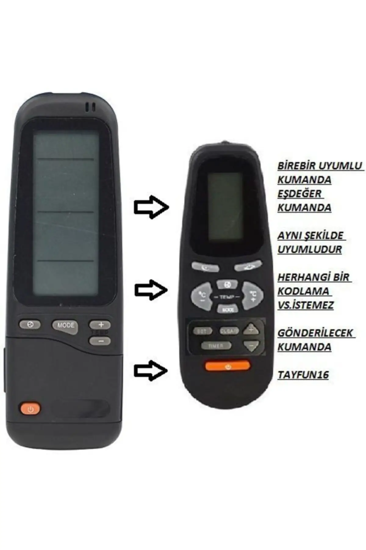 

Electra Rc Series Compatible Air Conditioning Control Replacement Control