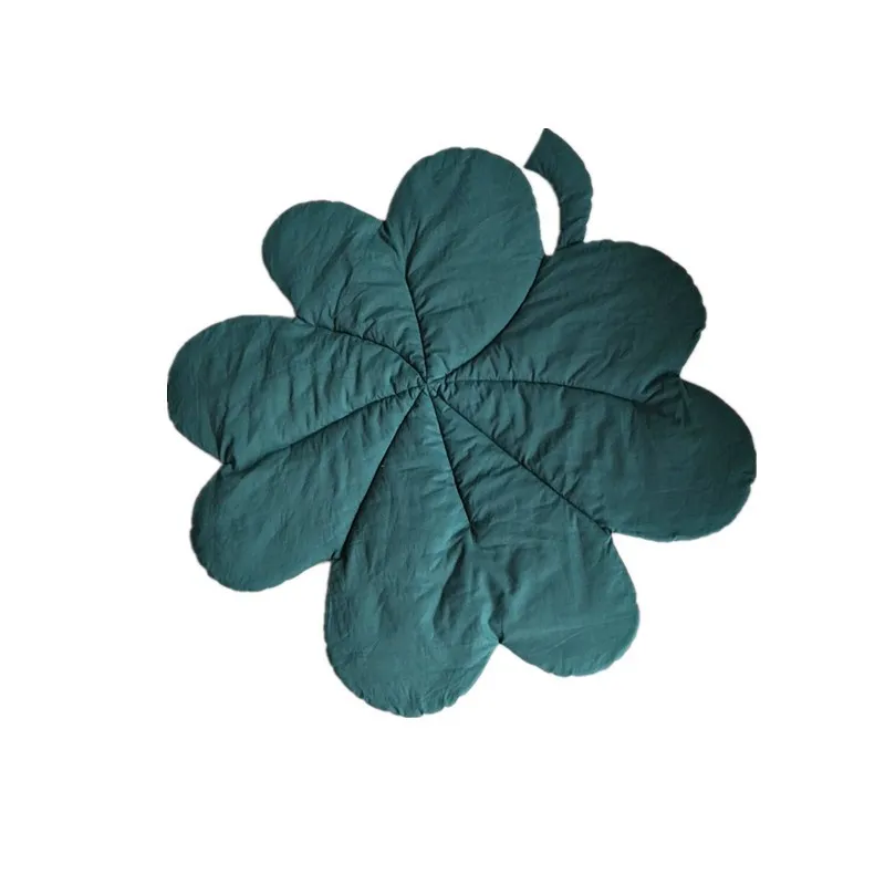 

INS New Cotton Climbing Children's Game Blanket Four-Leaf Clover Floor Mat Baby Climbing Pad Baby Crawling Mat