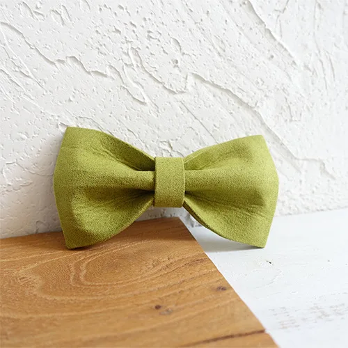 

Light Green Velvet Dog Bowtie Pets Collar Accessory Puppy Cat Pet Supplies Grooming Tools Dogs Dismountable Ornamental Bow Ties