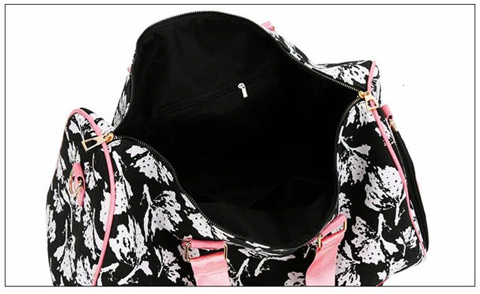 New Flowers Women Gymtas Yoga Bolsa Waterproof Sports Bags Shoes Men Gym Bags For Training Bag Tas Fitness Travel Sport Handbag
