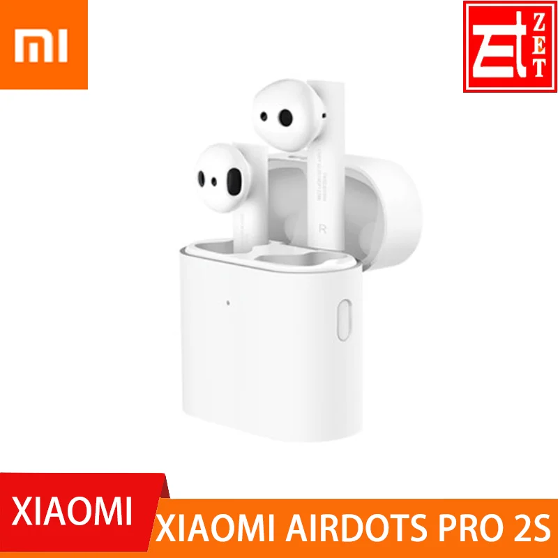 100% Оригинальные беспроводные наушники Xiaomi Airdots Pro 2S TWS Bluetooth Air Mi True умный голосовой