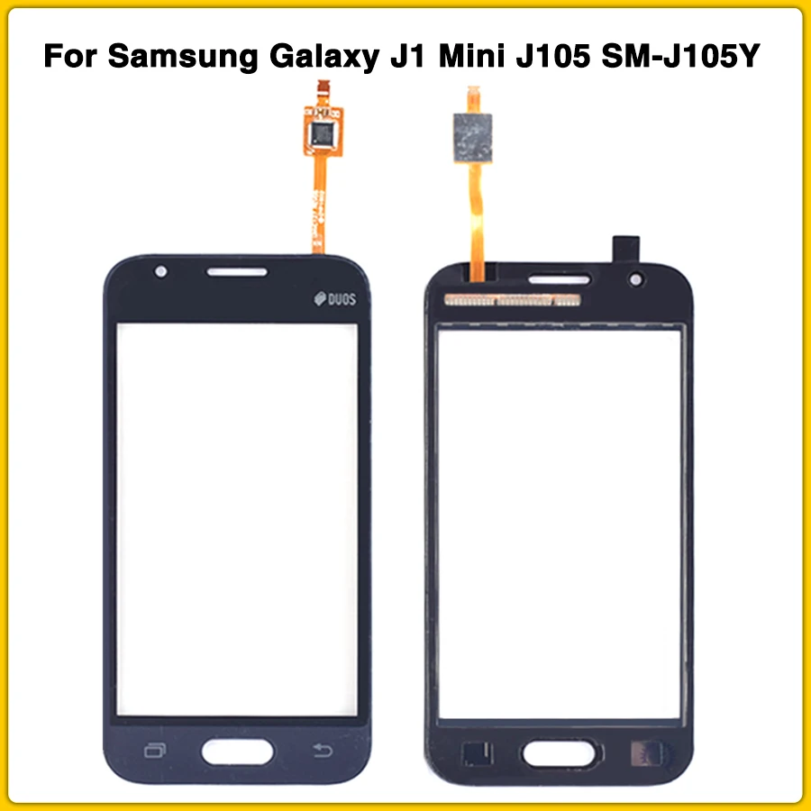 Сенсорный экран для samsung Galaxy J1 Mini J105 SM-J105Y J105H J105M сенсорный экран панель дигитайзер сенсор ЖК-дисплей передняя стеклянная линза