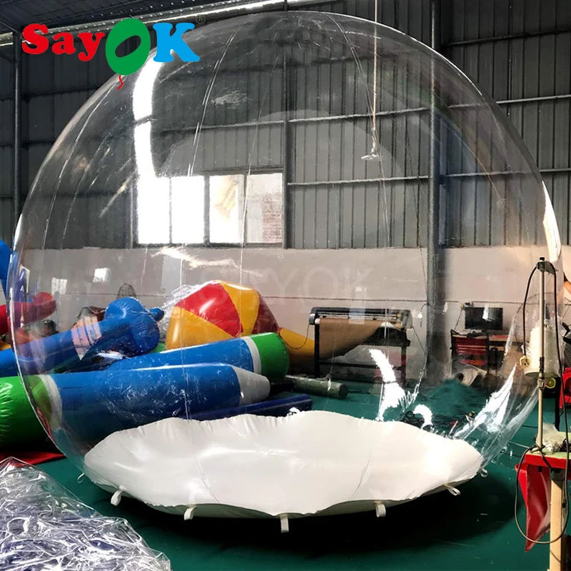 ПВХ надувной Igloo надувной прозрачный купол палатка пузырь палатка надувной шоу палатка надувной пузырь палатка Открытый Кемпинг