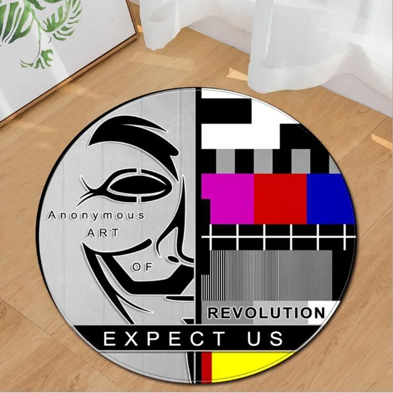 

Delicate Skull Round Soft Carpets For Living Room Bedroom Carpet Child Game Rug Home Chair Mat Floor Rugs Room Computer Kids