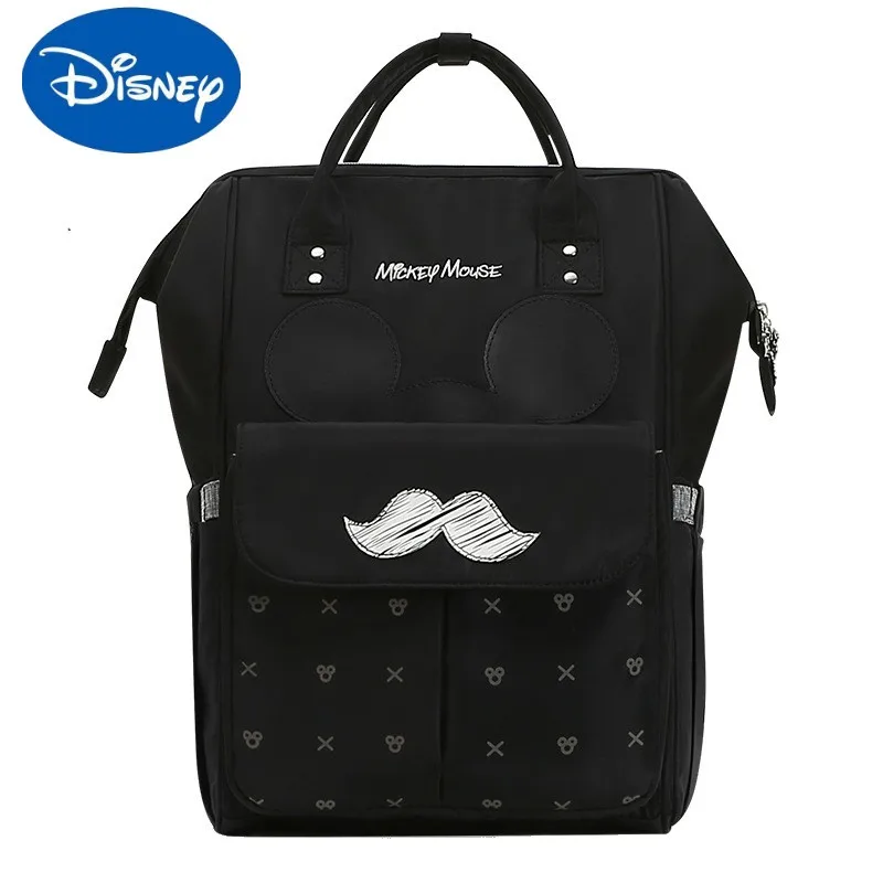 

Disney Mother Bag Mocha Mother And Baby Bag Milk Bottle Insulation Mother Bag Multi-function Large Capacity Backpack