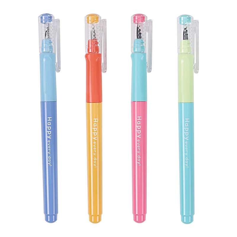 Четыре ученические ручки ручка для каллиграфии отличная осанки всасывания