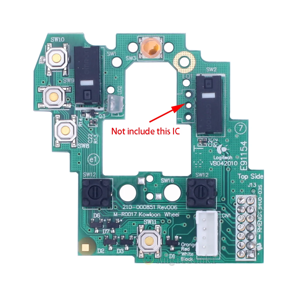 Новая панель кнопок мыши/Верхняя для игровой мыши Logitech G700 G700S|Защитные экраны