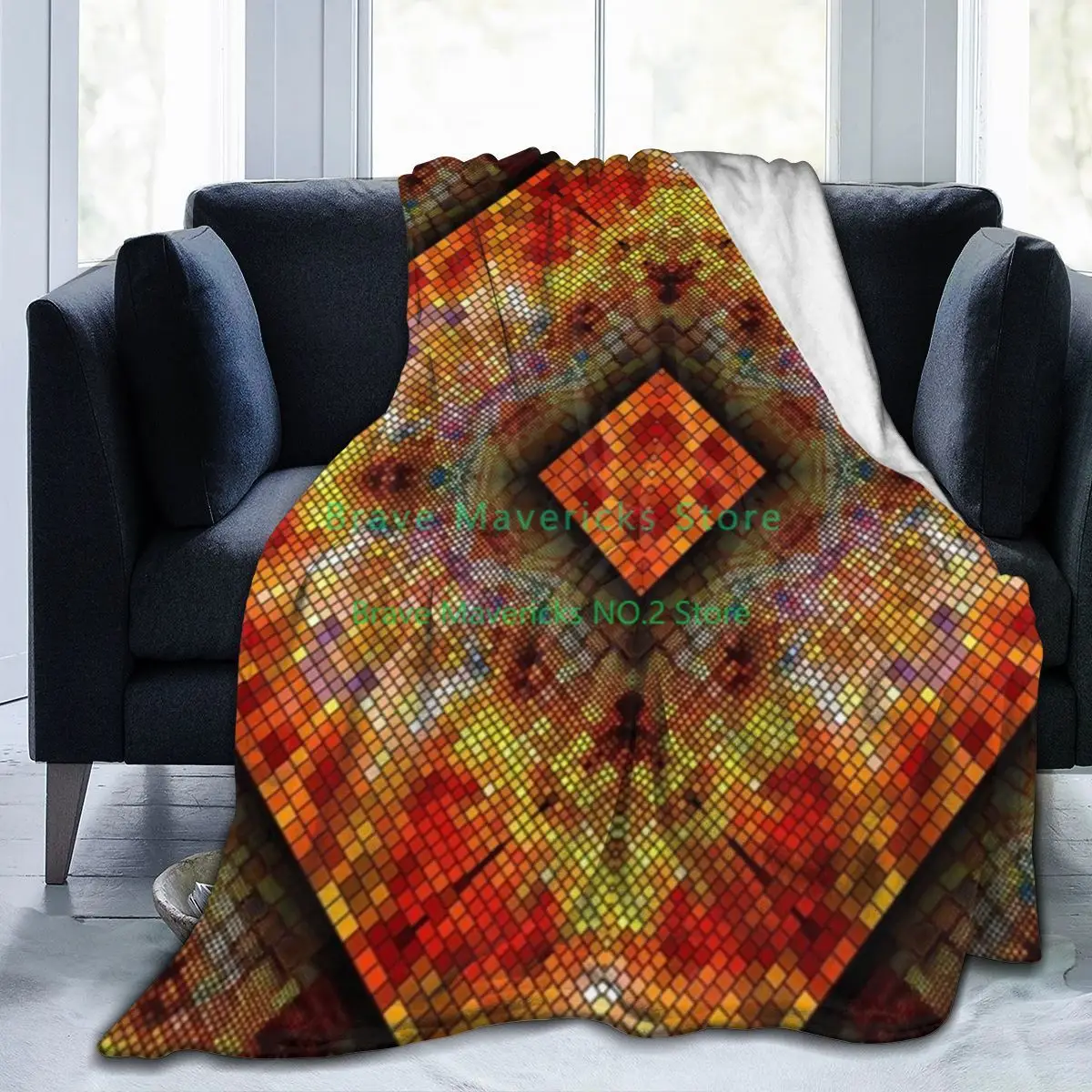 

New 3D Personality Printed Flannel Blanket Sheet Bedding Soft Blanket Bed Cover Home Textile DecorationAbstract