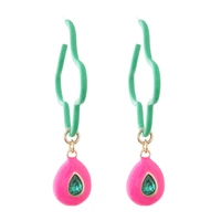 neefu wofu earrings y2k candy colorful earring epoxy brinco ear oorbellen multicolor christmas charm fashion jewelry wholesale