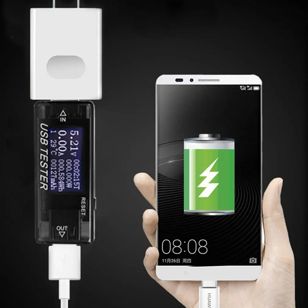 KWS-MX17 8 в 1 QC2.0 3 0 4-30 электрическая мощность USB тестер емкости напряжения измеритель
